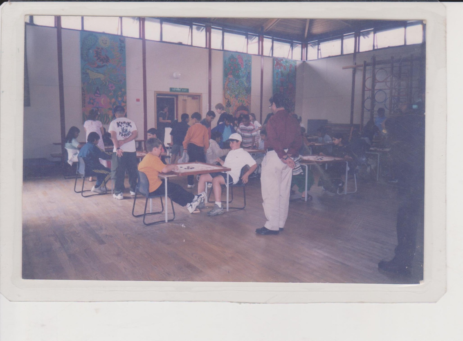 Coaching camp at a UK school